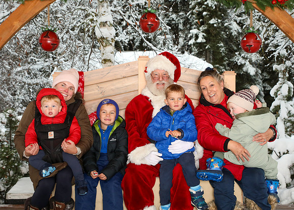 Sun Peaks Santa 2025 number 100-15