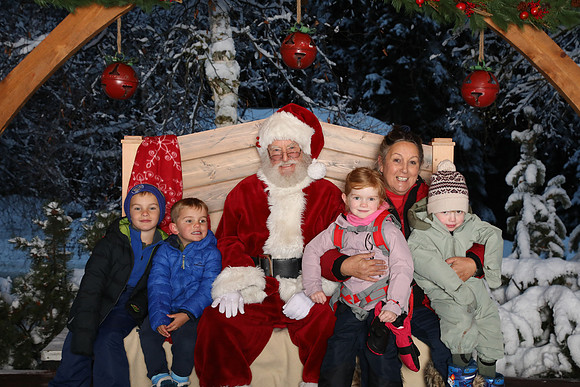 Sun Peaks Santa 2025 number 120-3