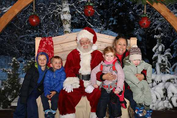 Sun Peaks Santa 2025 number 120-2