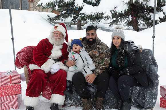 Santa Visit 2022 numbers 21-30-45