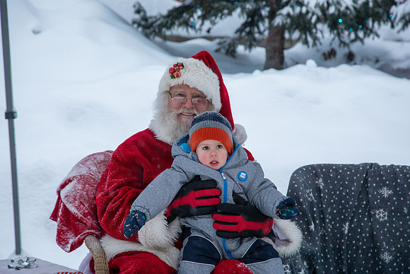 Santa Visit 2022 numbers 101-110-10
