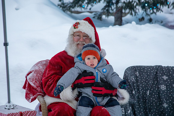 Santa Visit 2022 numbers 101-110-11